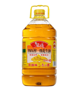 鲁花5S一级压花生油