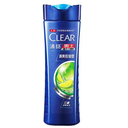 男士清扬清爽控油洗发水400ml