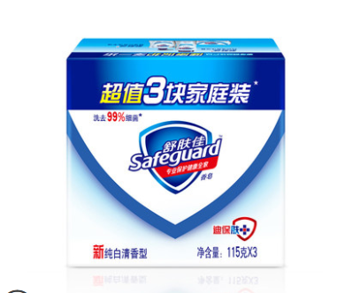 舒肤佳香皂115克*3