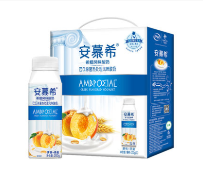 安慕希黄桃燕麦酸奶